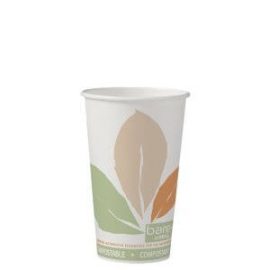 Solo 420W-2050 White Poly Paper Hot Cup - 20 oz. - 600/Case