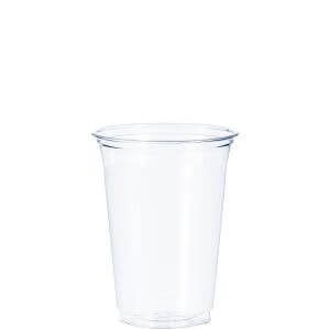 16oz Clear Plastic PET Cold Cups in Bulk - 1000/case