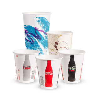 CCF 32OZ(D105MM) Paper Soda Cup - White 600 Pieces/Case – Custom