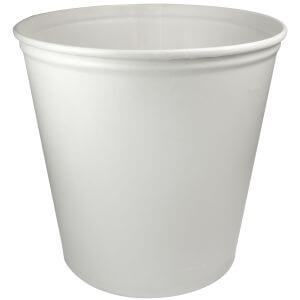 Chicken Bucket 130oz Paper Food Buckets with Lids (215mm) - 125 count, Coffee Shop Supplies, Carry Out Containers