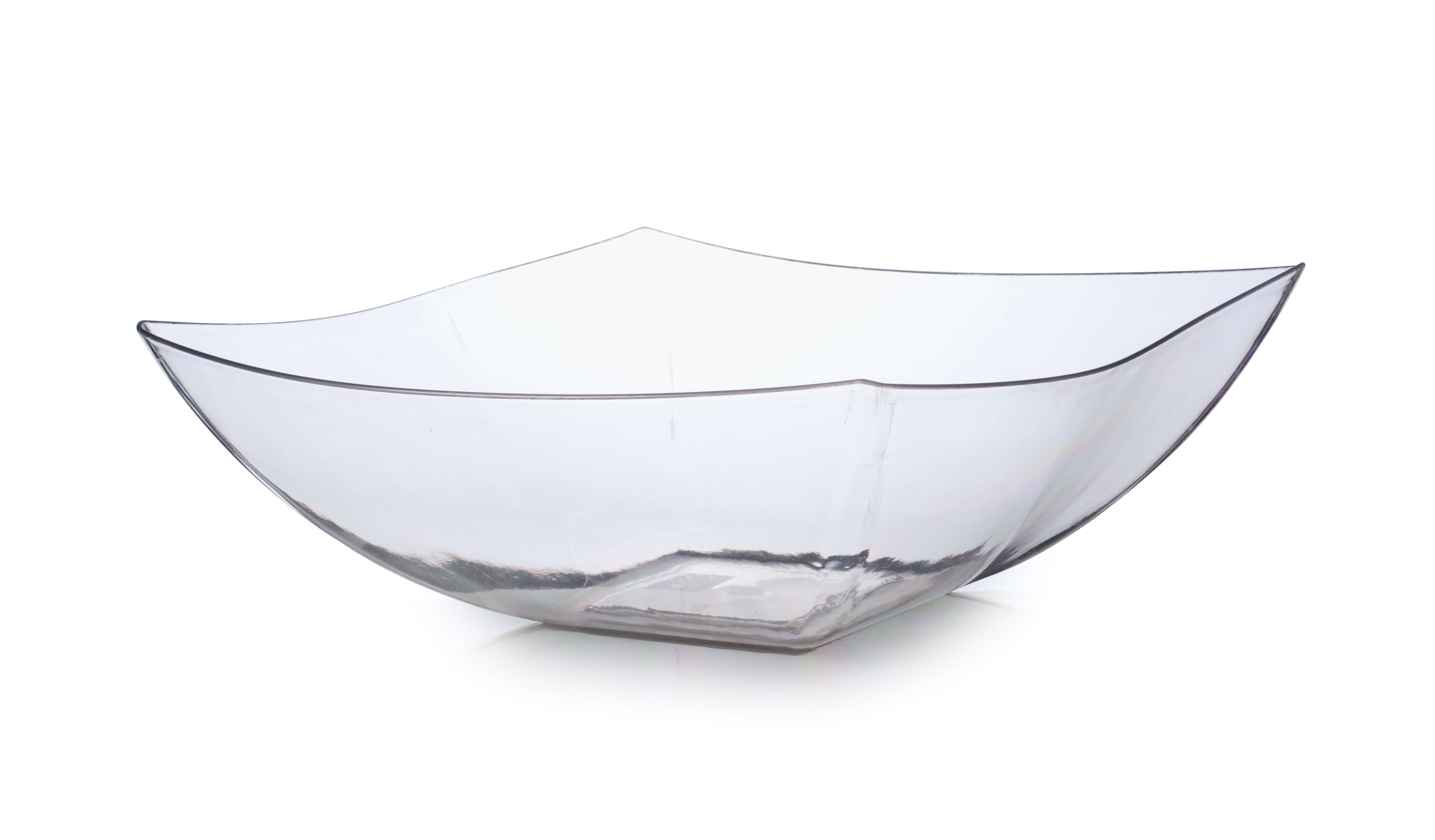 12 Clear Plastic Serving Bowls for Parties, 64 Oz.