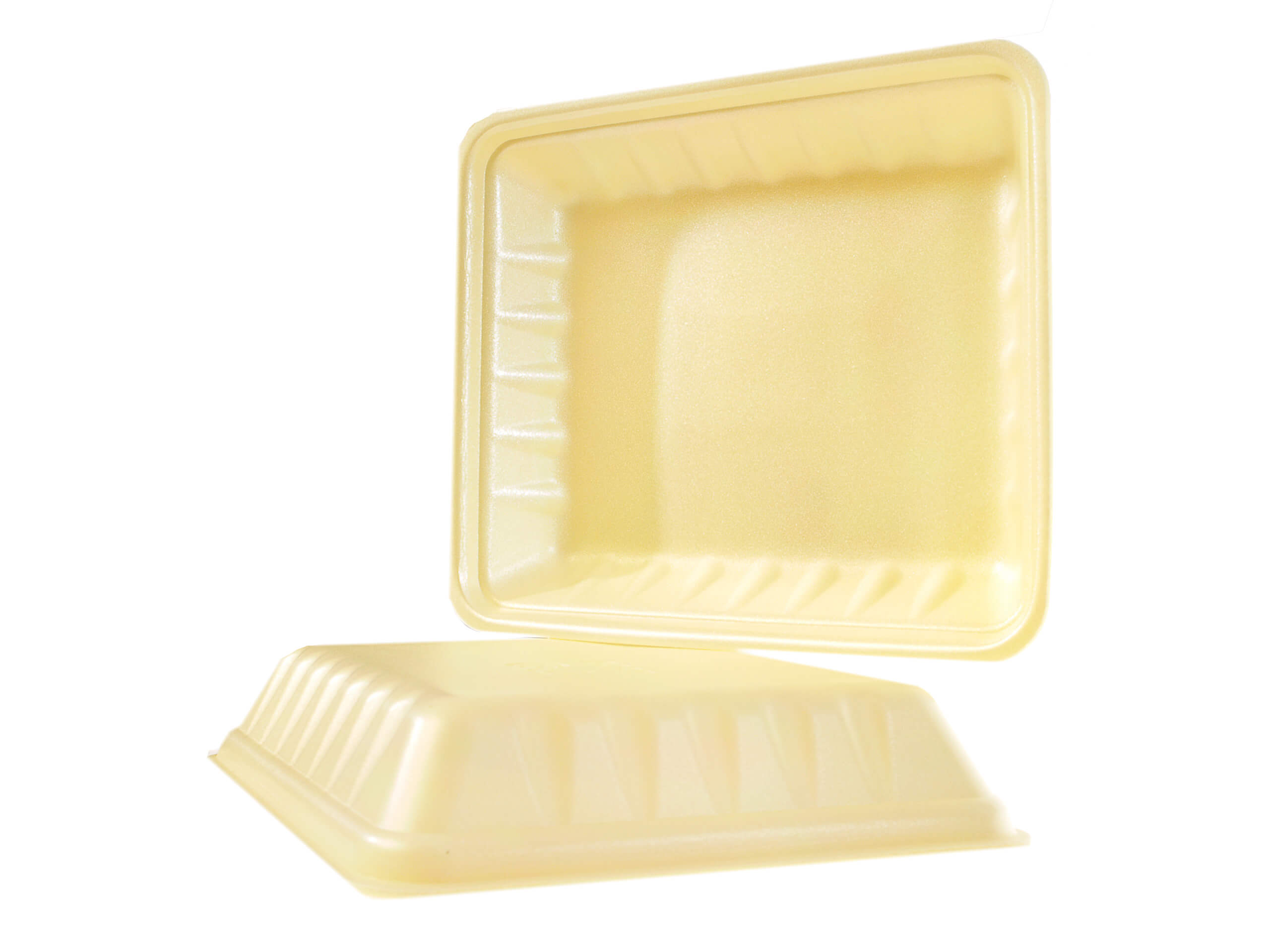 CKF 87949 Yellow 809P Foam Meat Trays 11x9 1/4x2 - 200/CS