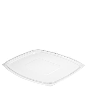 Dart C64DLR ClearPack Clear Snap-On Flat Lid for 30, 48, and 64 oz. Plastic  Containers - 63/Pack - Splyco