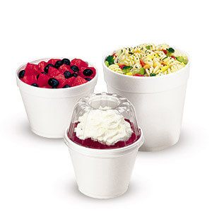 8 Oz. Foam Food Bowl 1000 Per Case F8 Color White Case