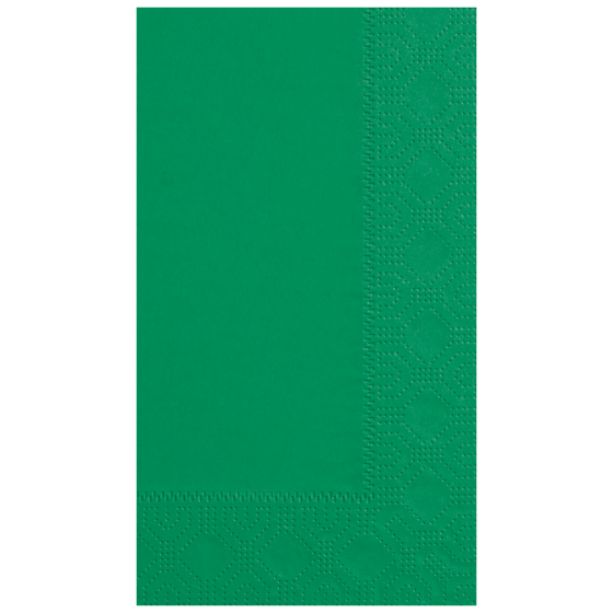 Jade Green Paper Dinner Napkins, 2Ply, 15" x 17" Hoffmaster 180529