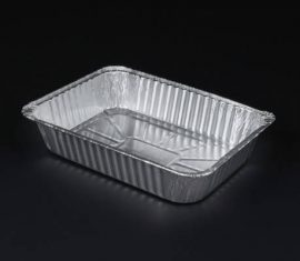 Disposable Half Size Foil Steam Table Pan - Medium Depth - #4255
