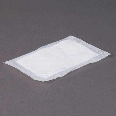 4" x 7" White 50 Grams Absorbent Pad for Meat Fish and Poultry Pad 2000-Case 